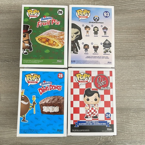 4 Funko Pops - Picture 3 of 6